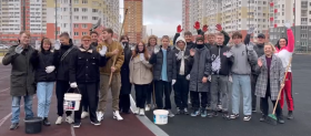 Осенний субботник.